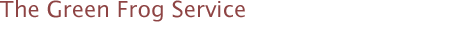 The Green Frog Service